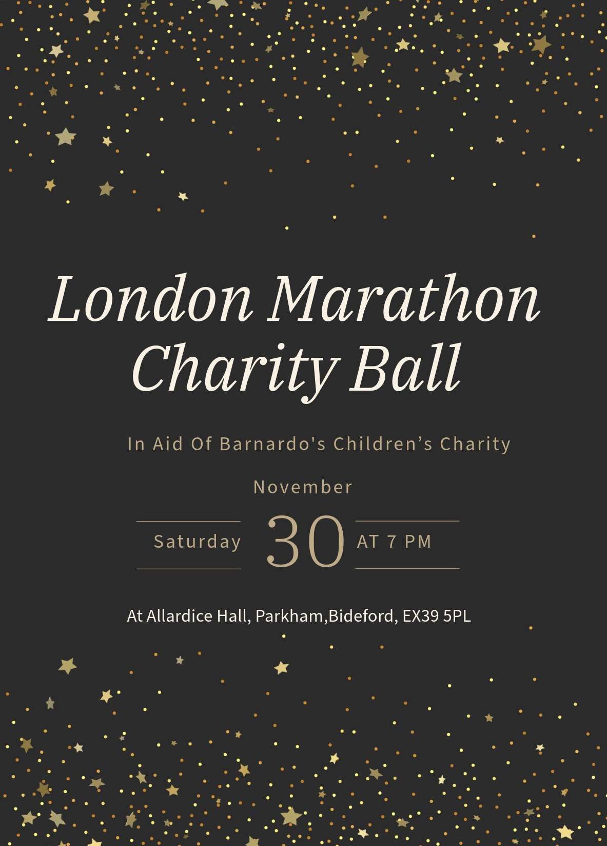 London Marathon Charity Ball