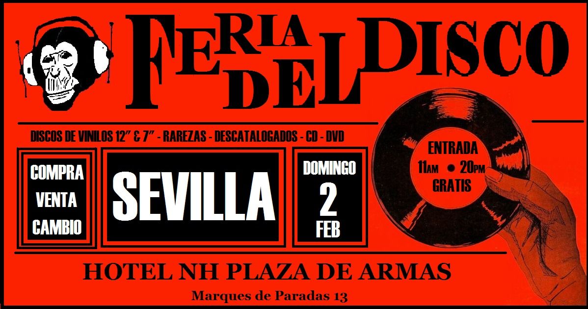 FERIA DEL DISCO SEVILLA (Domingo 2 De Febrero)