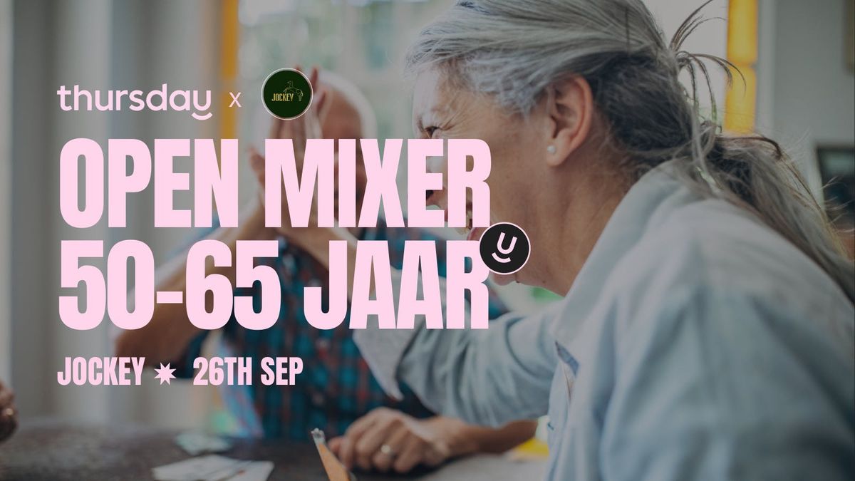 Friday | Singles Cocktail Soir\u00e9e at Jockey (50-65) | Antwerp
