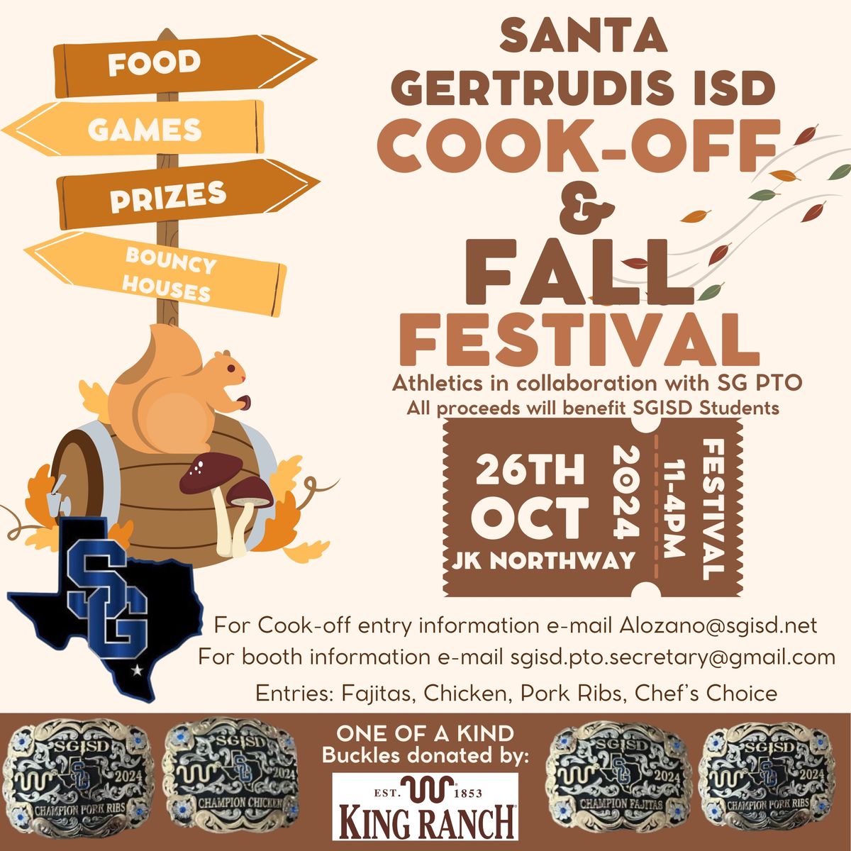 SGISD Cook-Off and Fall Festival