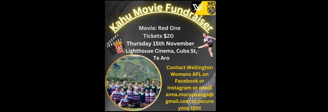 Red One Movie Fundraiser - Kahu Squad - Pacific Cup