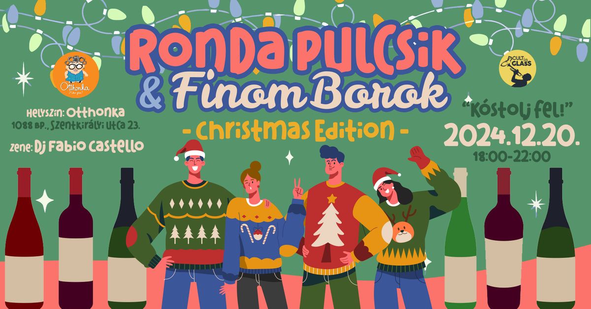 Ronda Pulcsik & Finom Borok - Christmas Edition