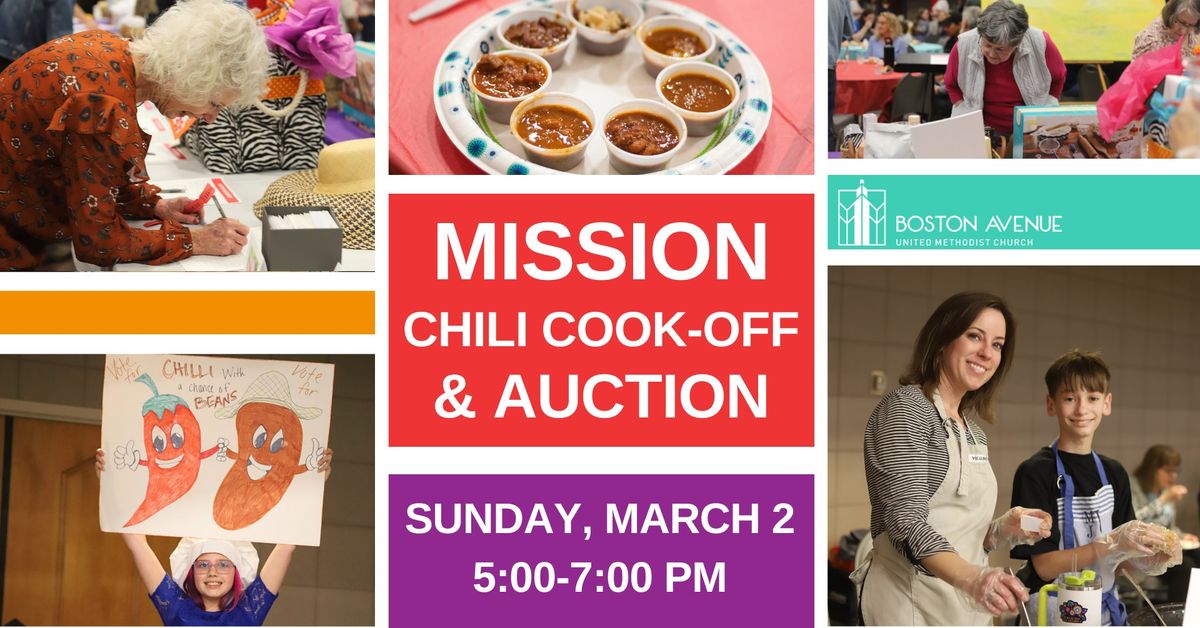 Mission chili cook-off & auction