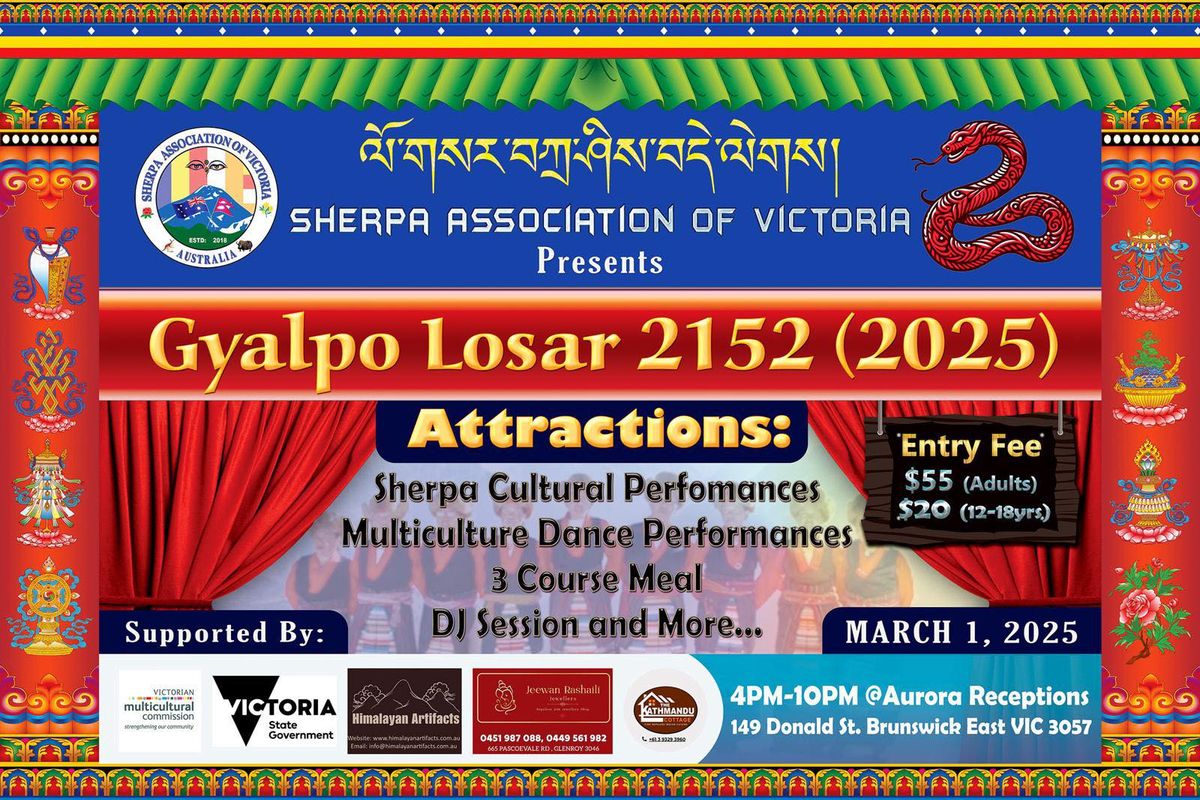 Gyalpo Losar 2152 Year of the Snake 