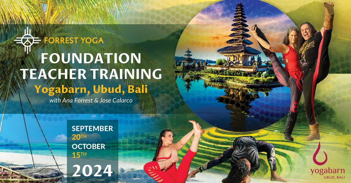 FY Foundation Teacher Training with Ana & Jose in Bali, Indonesia. 2024