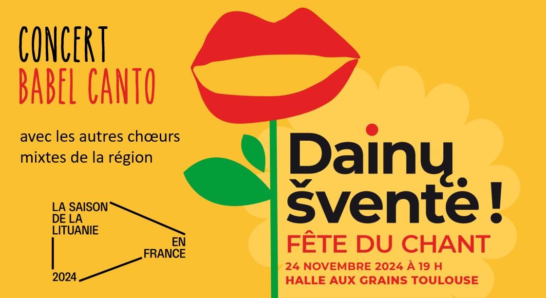 Concert final \u00ab Dainu svent\u00e9 ! \u00bb - Saison Lituanie