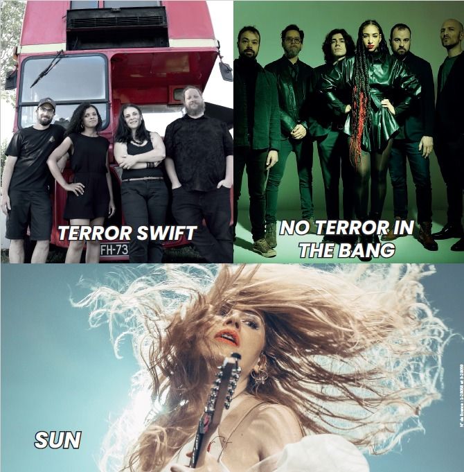 Concert Tr\u00e8s Rock au F\u00e9minin avec Terror Swift, No terror in The bang et SUN