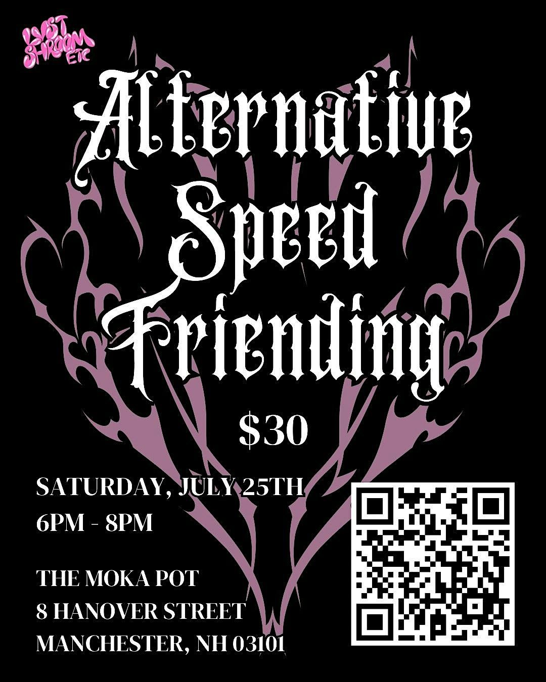Alternative Speed Friending in Manchester, NH!
