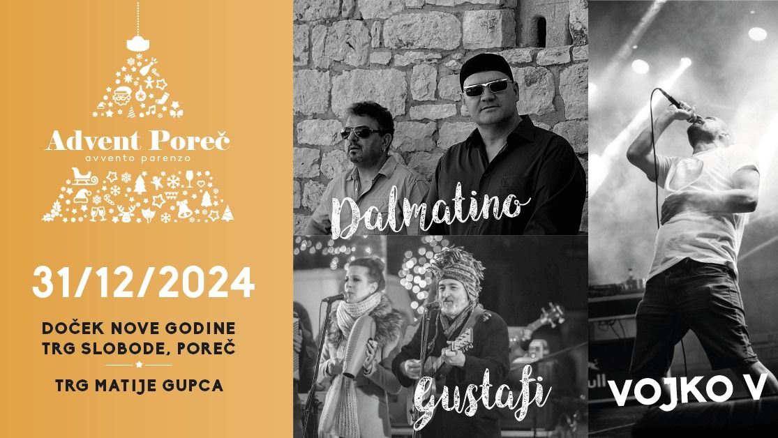 New Years Eve\u2503Dalmatino, Gustafi, Vojko V - Pore\u010d - do\u010dek Nove godine