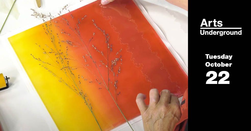 Workshop: Learn Gelli Plate Printing with Kathy Piwowar