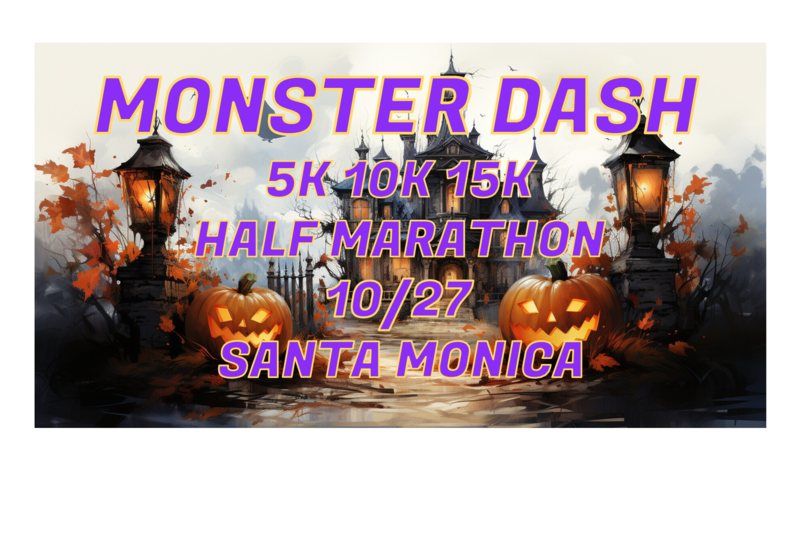 Monster Dash 5k, 10k, 15k, Half Marathon