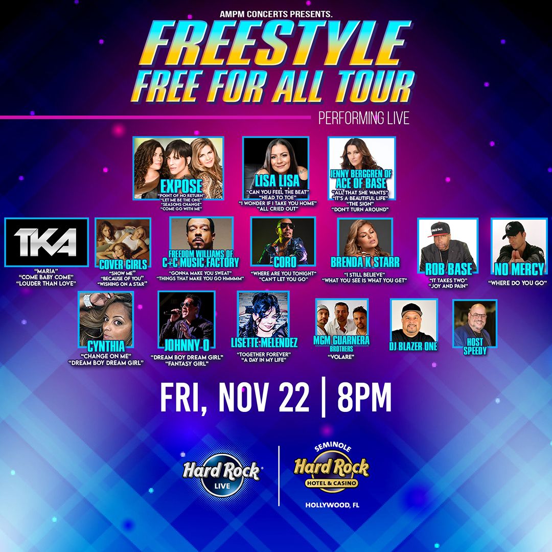 Freestyle Free For All at Hard Rock Live - Hollywood