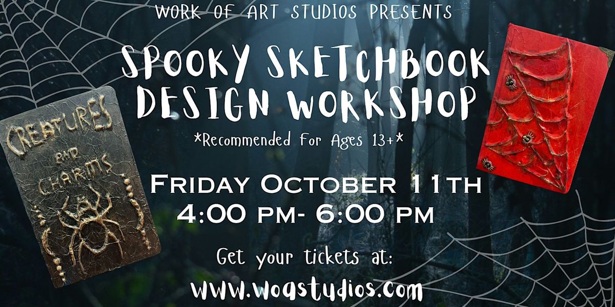 Spooky Sketchbook Design Workshop