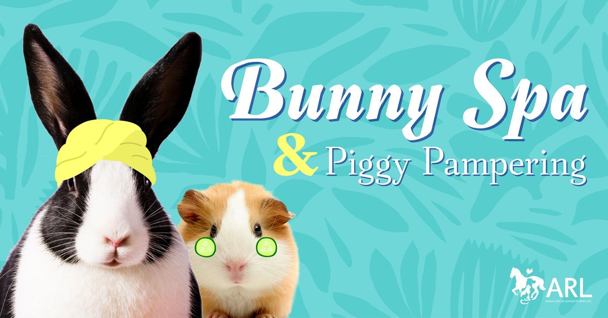 ARL Bunny Spa & Piggy Pampering