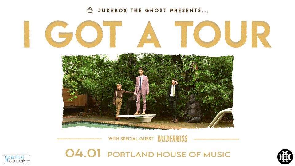 Waterfront Concerts and PHOME present Jukebox The Ghost's Spring 2023 "I Got A Tour"
