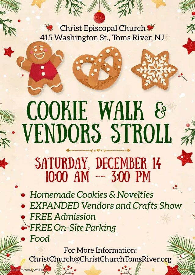 COOKIE WALK & VENDOR STROLL