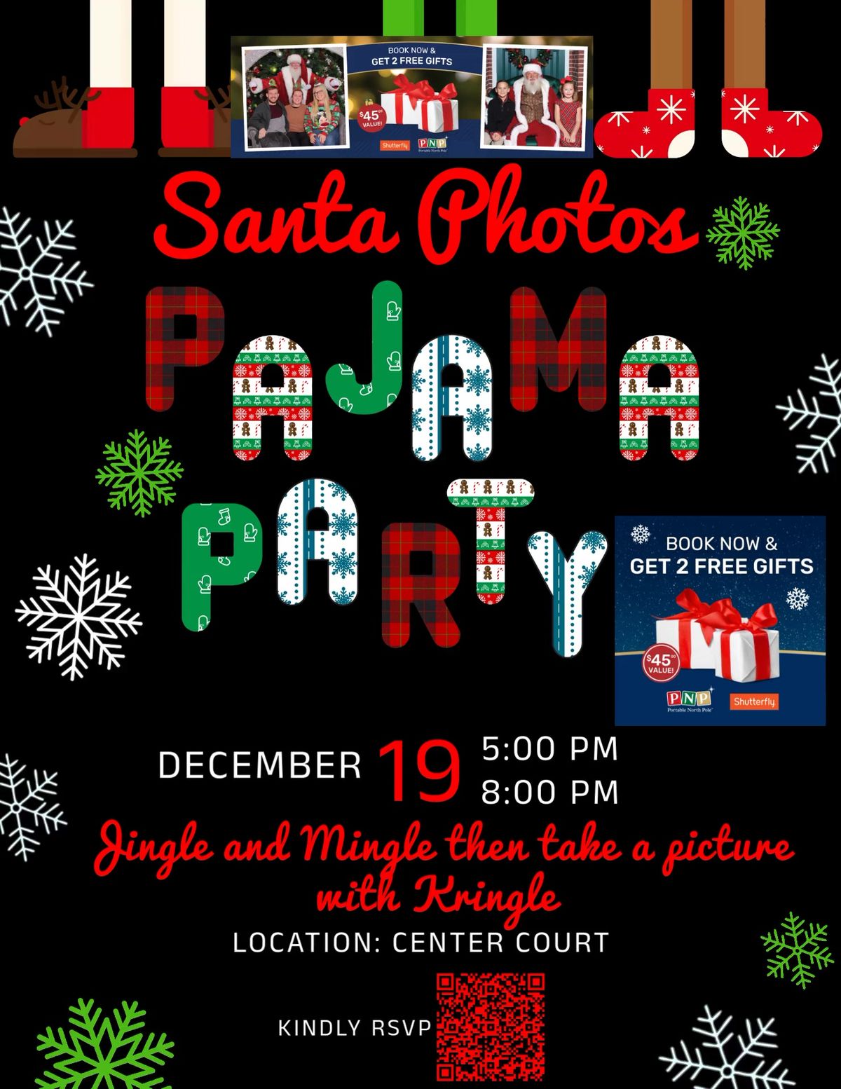 \ud83c\udf85 Join Santa for a Pajama Party Photo Night! \ud83c\udf84