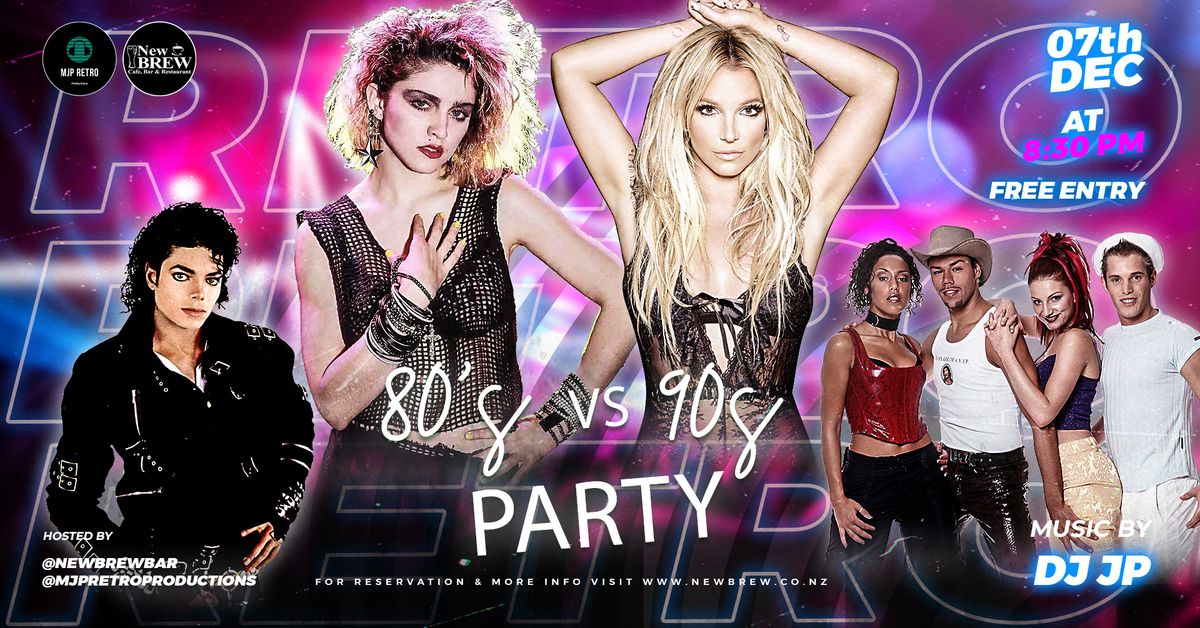 80s vs 90s  Get ready to Party!