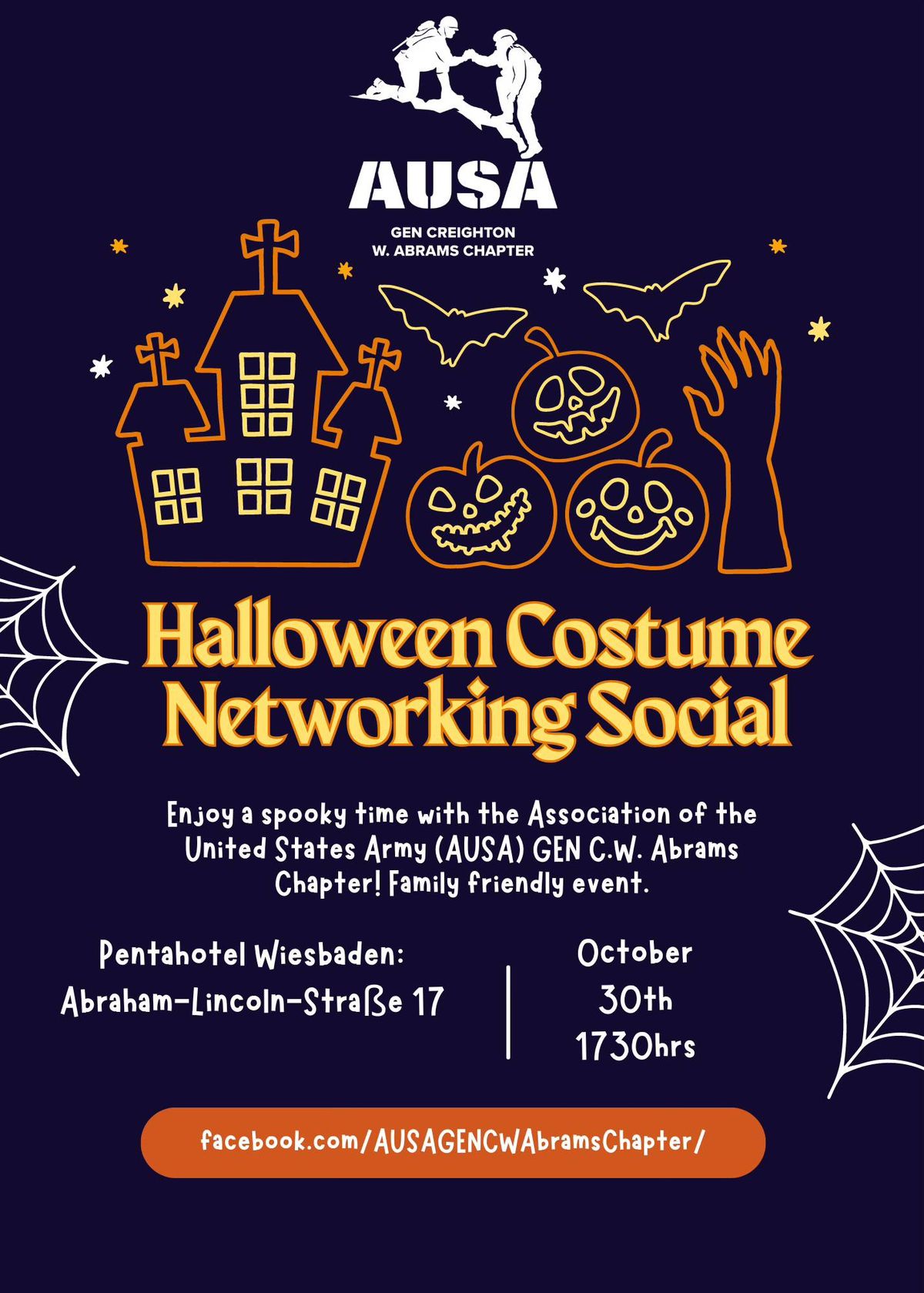 General Members Meeting Halloween Costume Networking Social 