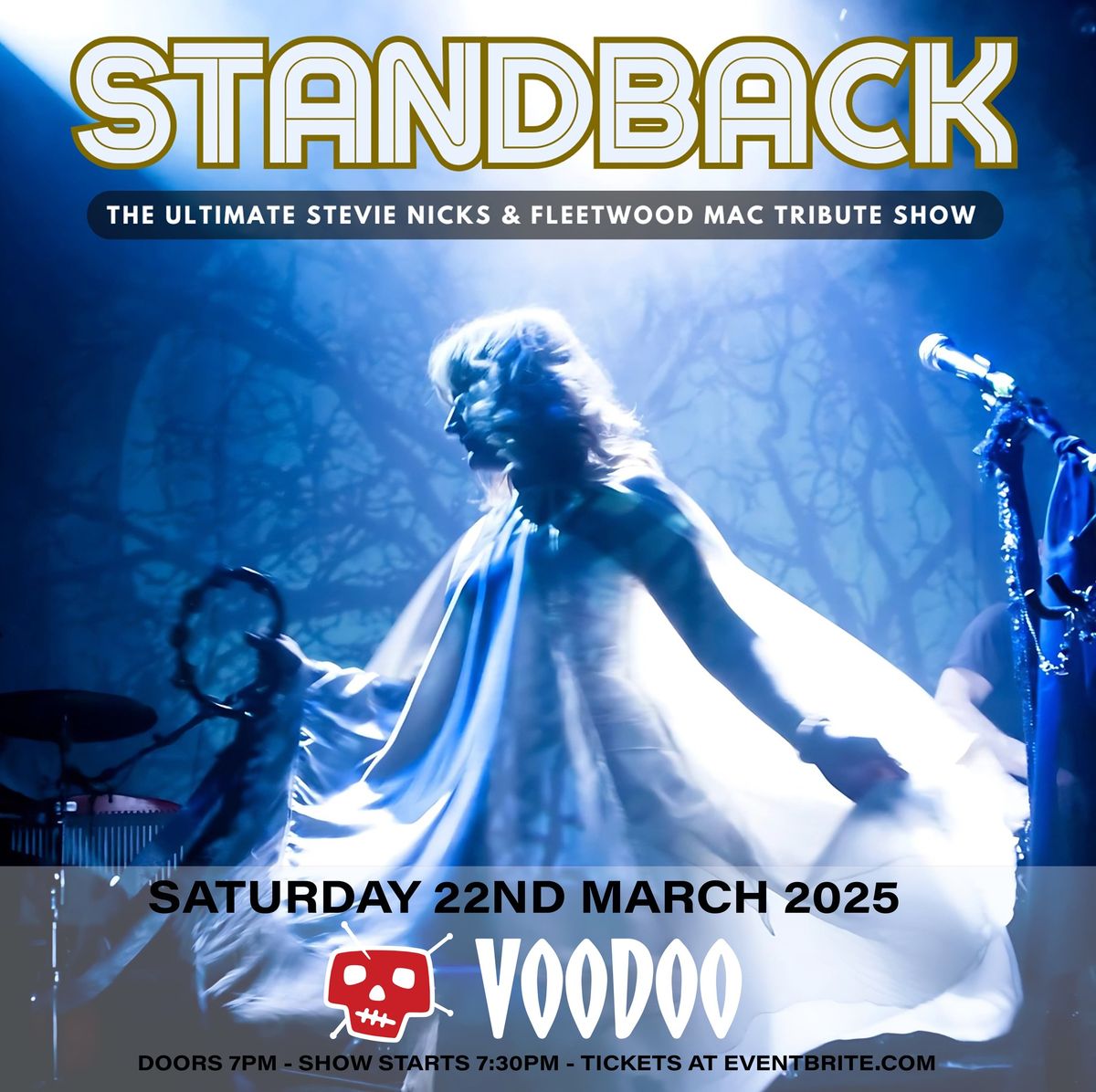 StandBack The Ultimate Fleetwood Mac & Stevie Nicks at Voodoo Belfast 22\/3\/25 - Tickets on sale now