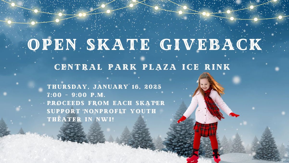 Ice Skating Give Back Night | Benefit for Regional Performing Arts Company