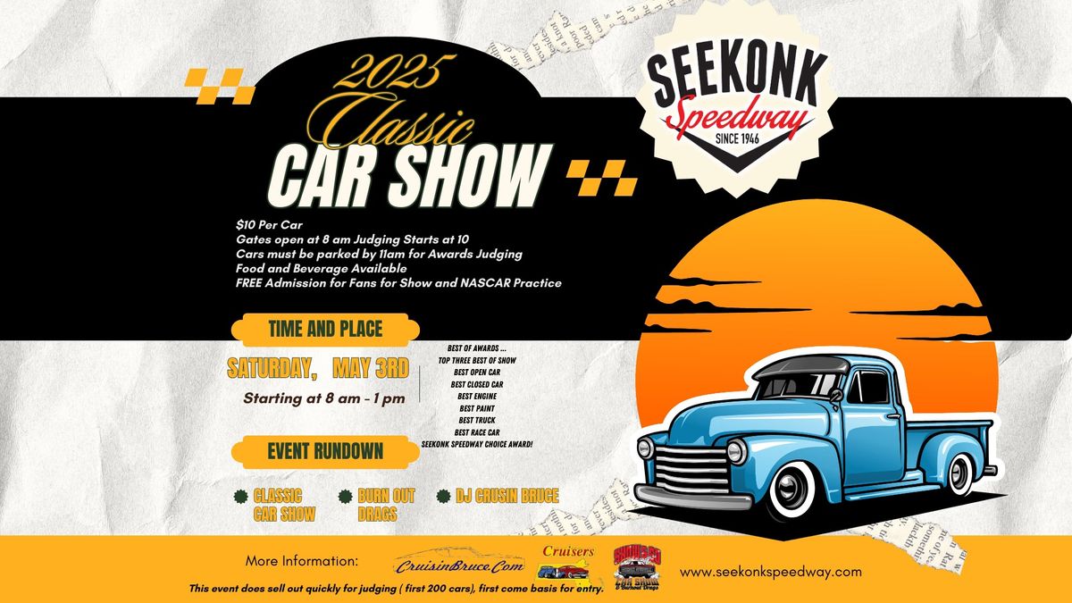 14th Annual Classic Car Show and Go