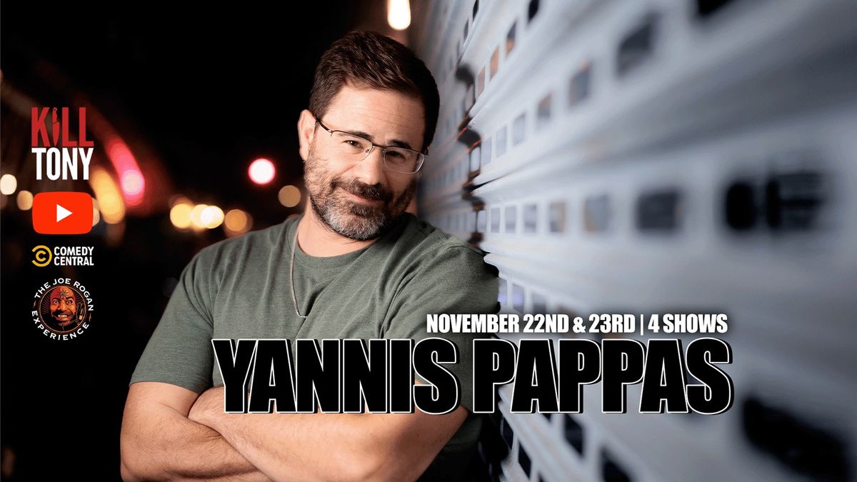 YANNIS PAPPAS at Empire Comedy Club