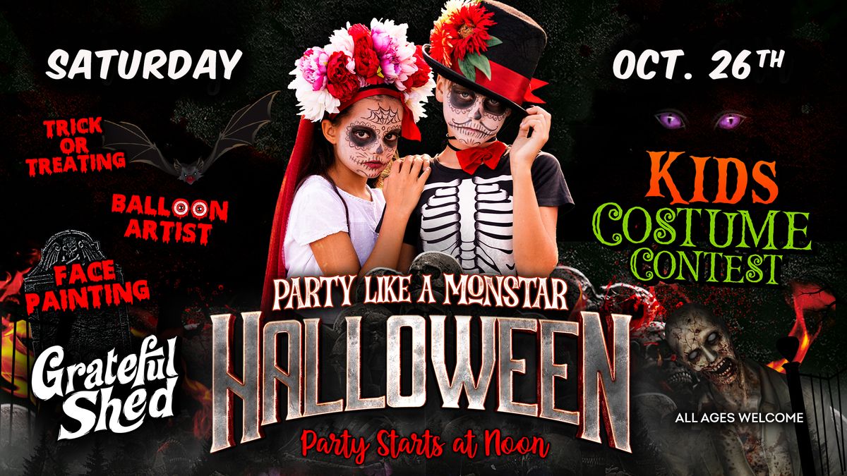 Kids Halloween Party @ Grateful Shed (Wisconsin Dells)