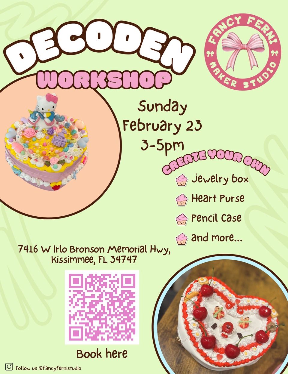 Kissimmee Decoden Workshop 