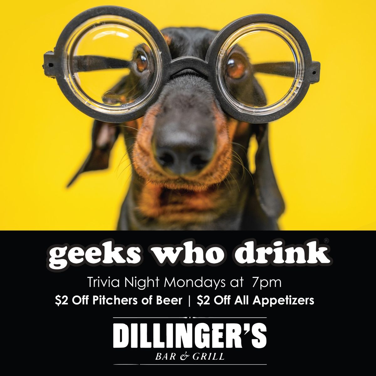 Geeks Who Drink Trivia Monday's