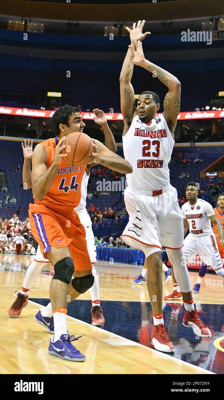 Evansville Purple Aces at Illinois State Redbirds Mens Basketball