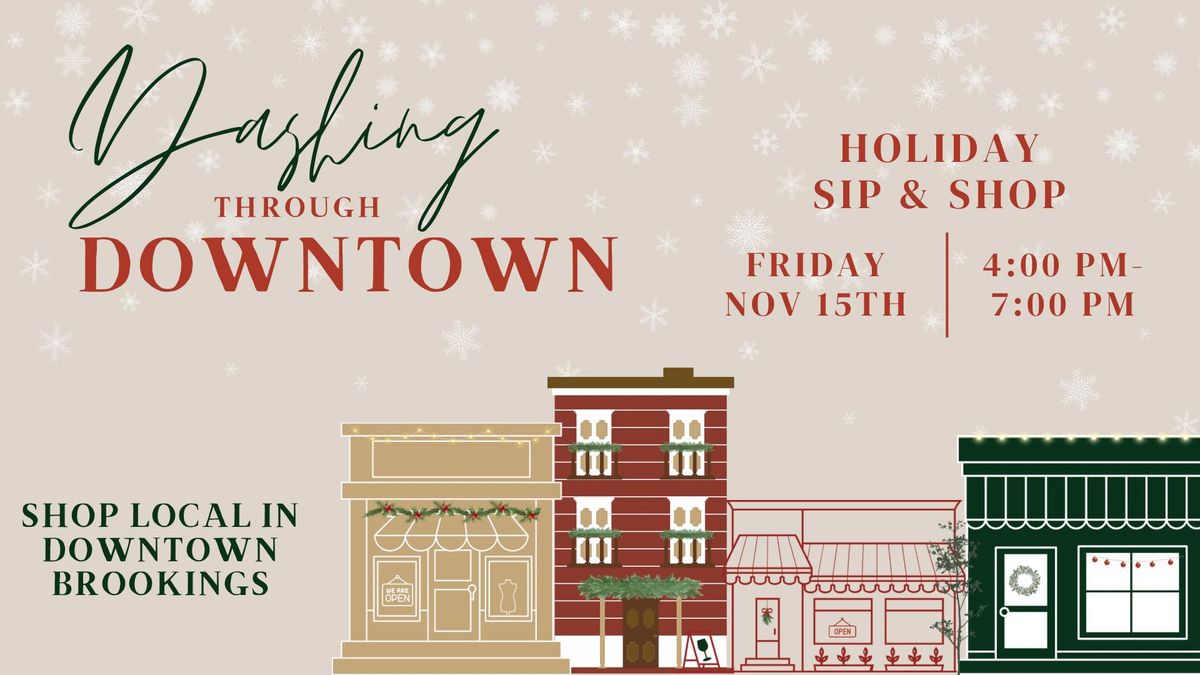 Holiday Sip & Shop