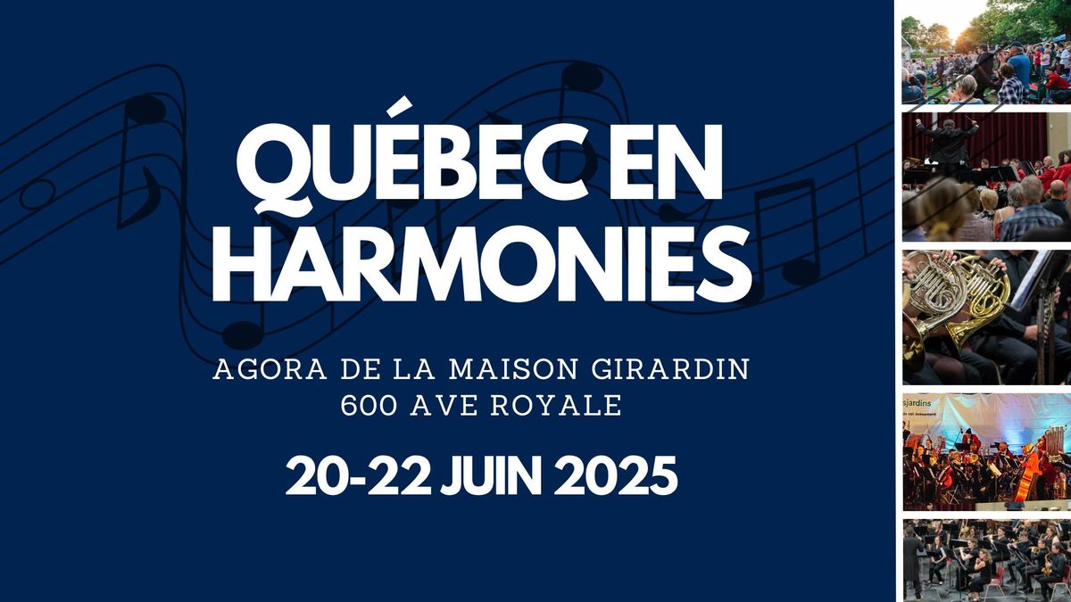 Qu\u00e9bec en harmonies 2025