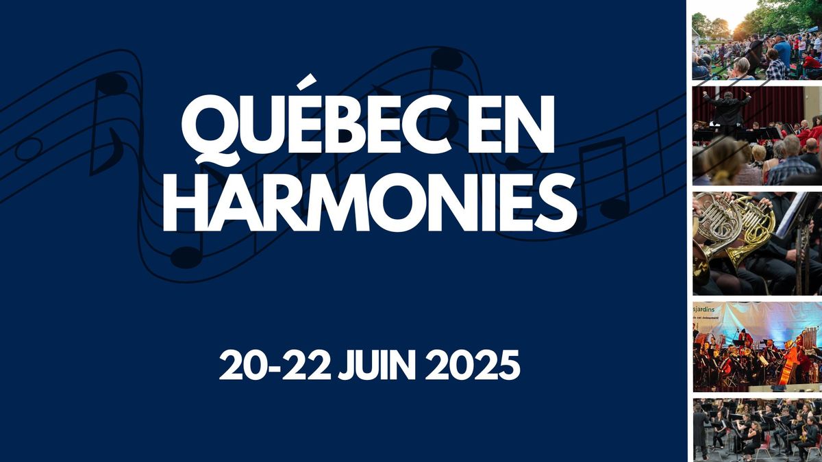 Qu\u00e9bec en harmonies 2025