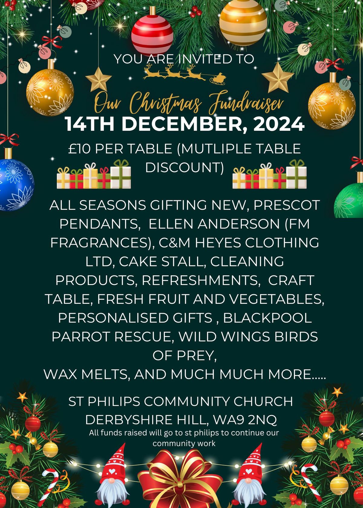 St philips community xmas fayre