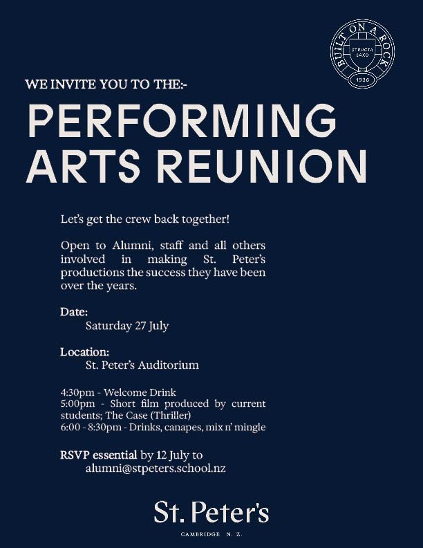 St. Peter's Performing Arts Reunion