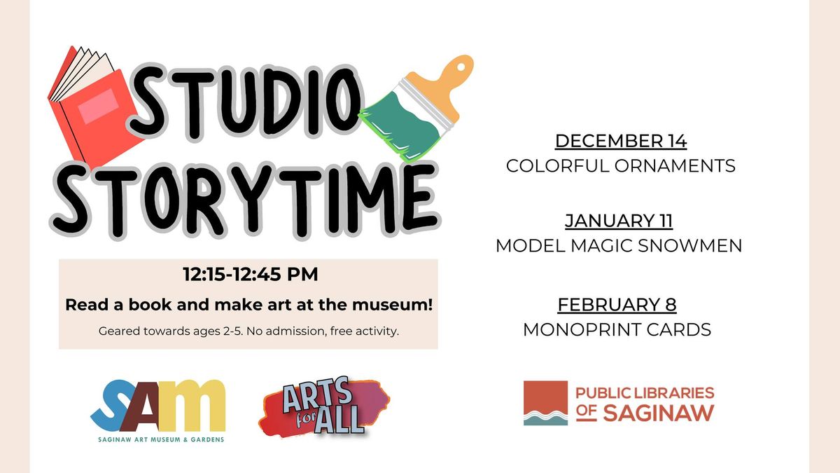 Studio Storytime - Winter 2024-25