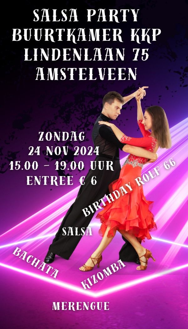 Salsa Sunday Afternoon Amstelveen