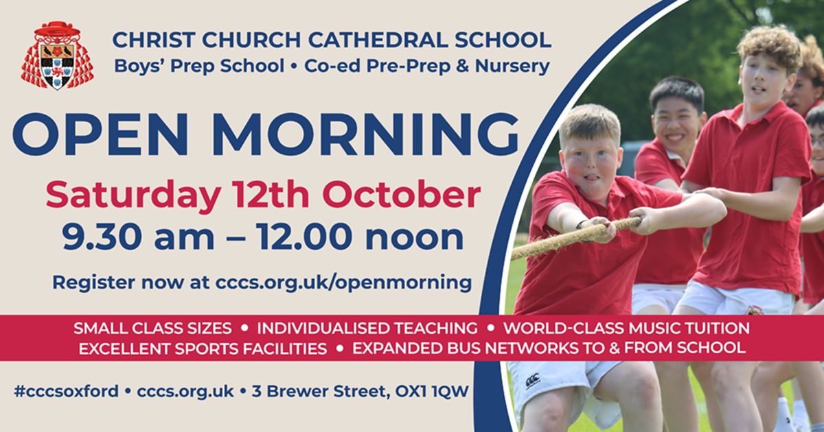 Open Morning at Christ Church Cathedral School