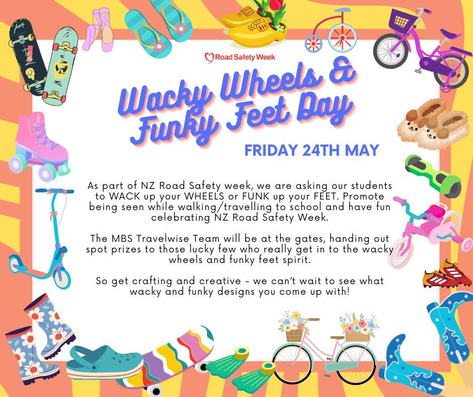 Wacky Wheels & Funky Feet Day