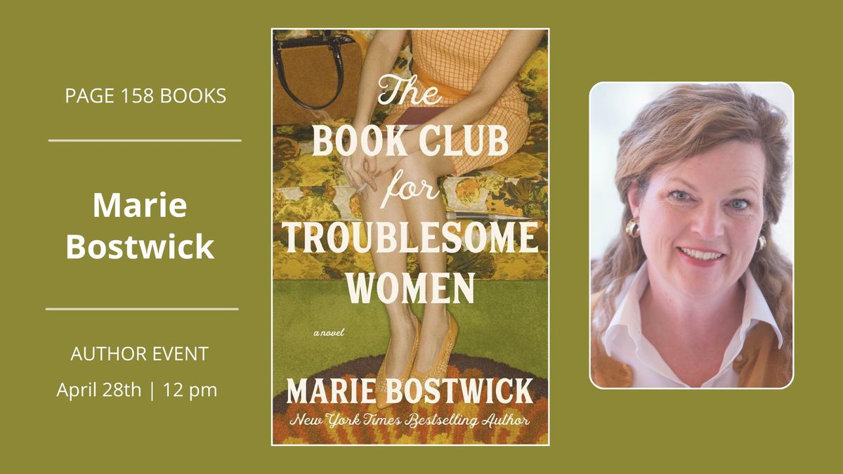 Author Event: Marie Bostwick