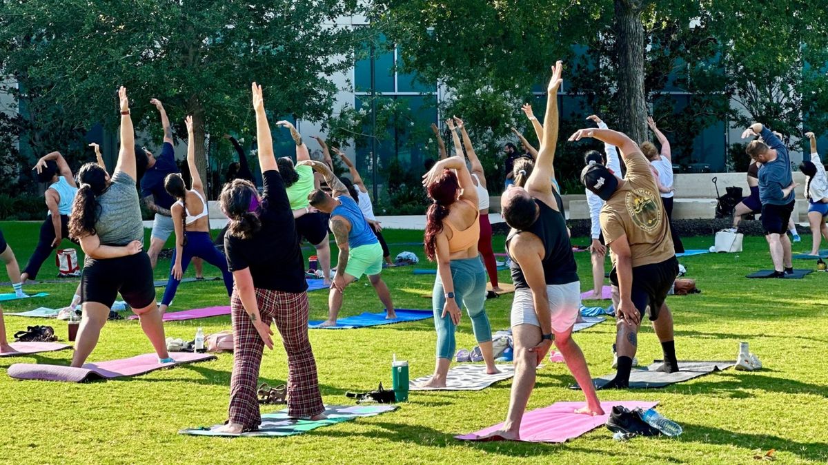 Get Fit at Hemisfair: Free Community Yoga at Hemisfair