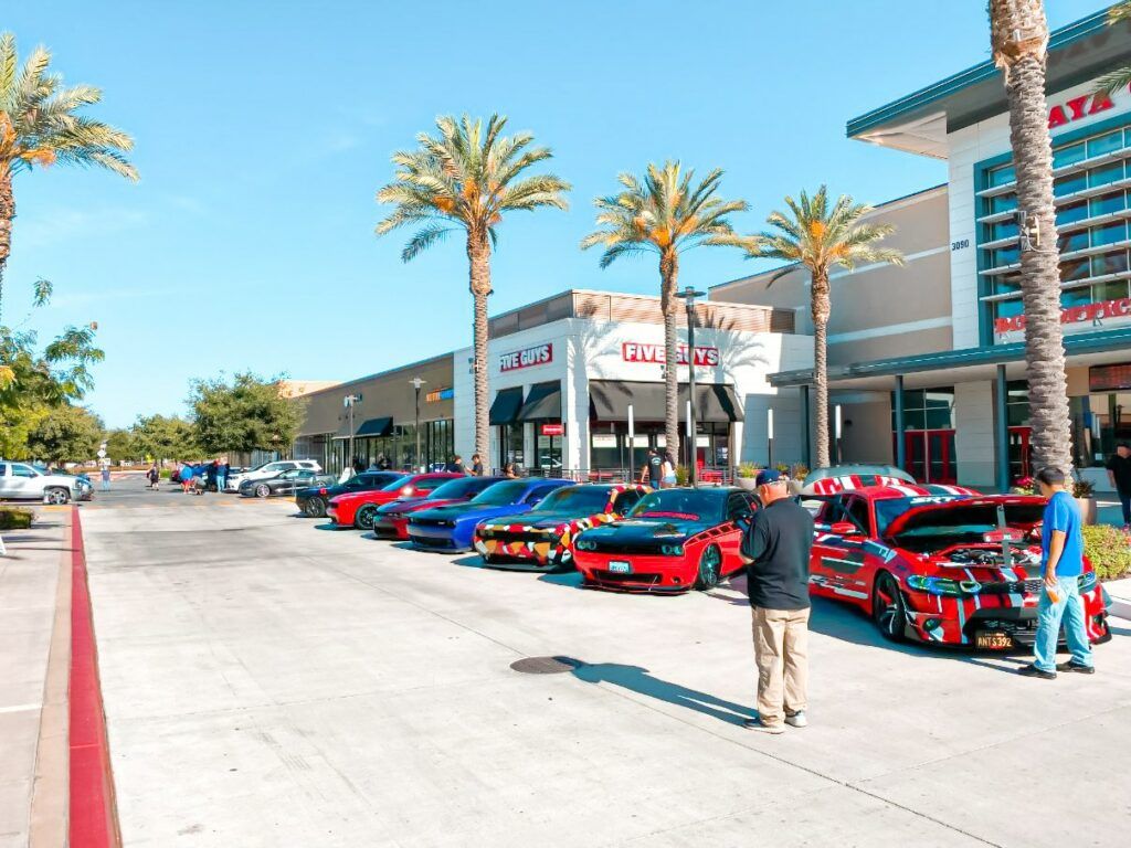 Cars at the Pointe 