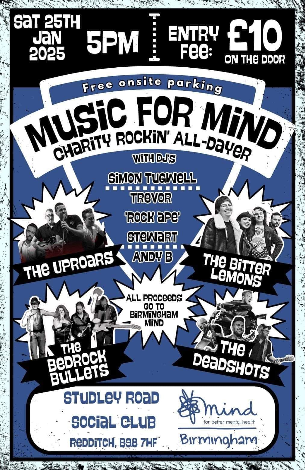 Music for Mind Charity Rockin All Dayer