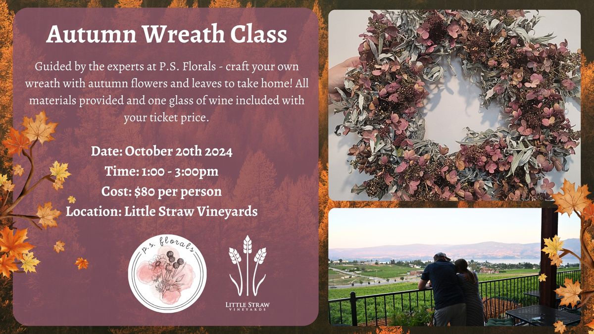 Autumn Wreath Class