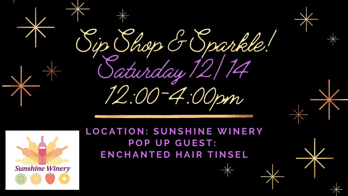 Sip Shop and SPARKLE