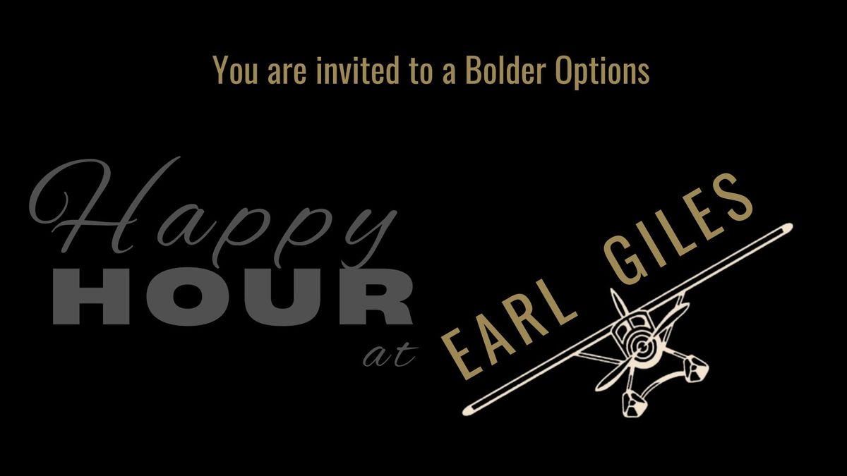 Earl Giles Happy Hour