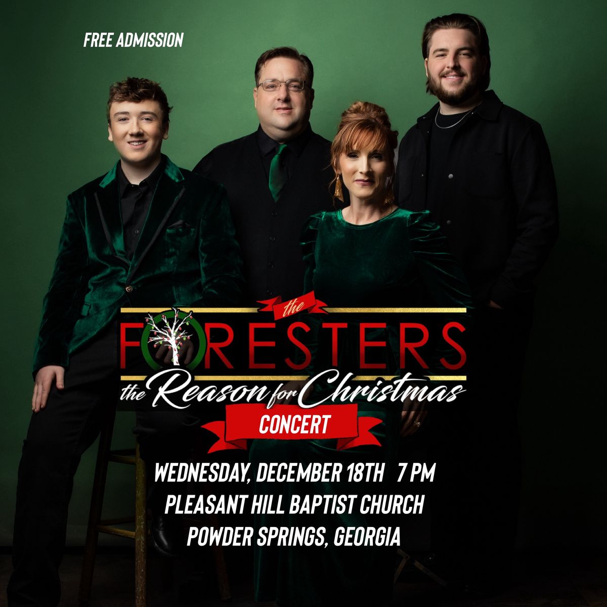 The Foresters - The Reason For Christmas Concert - Powder Springs, Georgia 