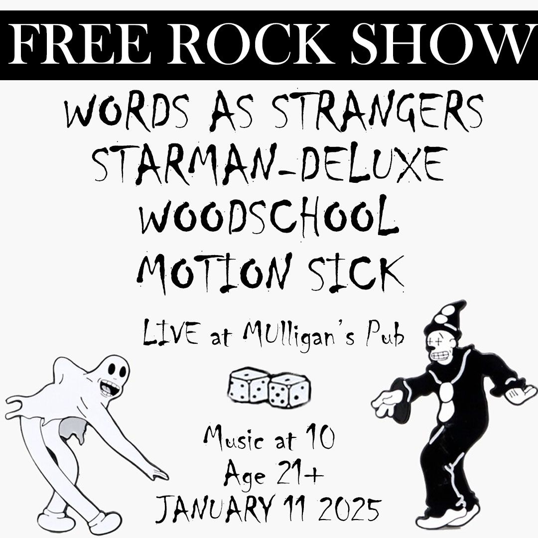 Words as Strangers \/ Woodschool \/ Starman-DELUXE \/ Motion Sick