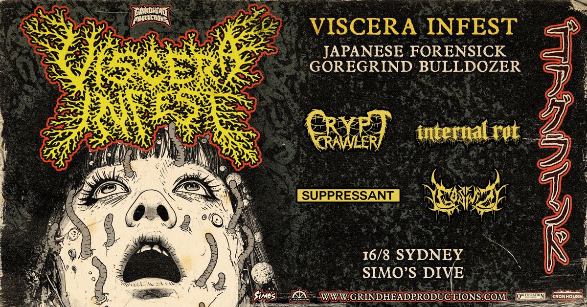 Grindhead Productions Presents - Viscera Infest (JAP) - Sydney